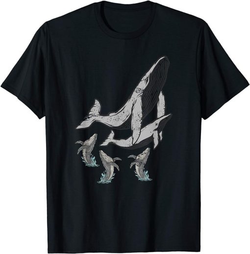 Sea Creature Animal Family Orca T-Shirt